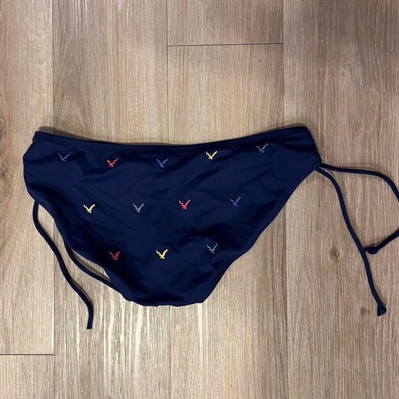 American Eagle Embroidered Bikini Buttoms - Picture 2 of 5